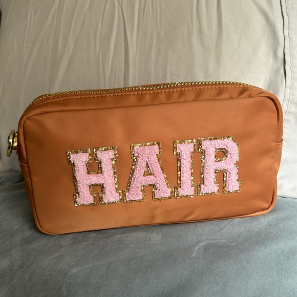 Stoney Clover Lane Handbags - Stoney Clover Lane NWT Hair Small Pouch With Patches